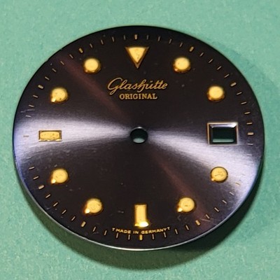 GLASHÜTTE ORIGINAL  Zifferblatt / Dial 31mm Vintage