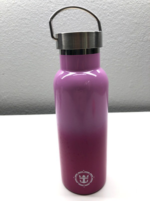 Royal Caribbean International Cruise Stainless Steel 20 oz Water Bottle Pink
