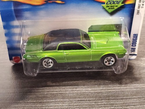 Lot of 10 Hot Wheels 2002 First Editions '68 Mercury Cougar Green 5SP #029 1:64 - Picture 5 of 11