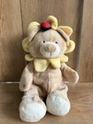 Ty Beanie Babies Lion Plush w/ Heart Tag 1999 Vintage, Ages 3-7 Years