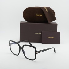 NEW Tom Ford FT6063-B 001 Shiny Black 56mm Eyeglasses