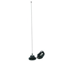CB Antenna Kit With 3" Black Magnet Mount PL259 For Mobile Radio ProComm PC36