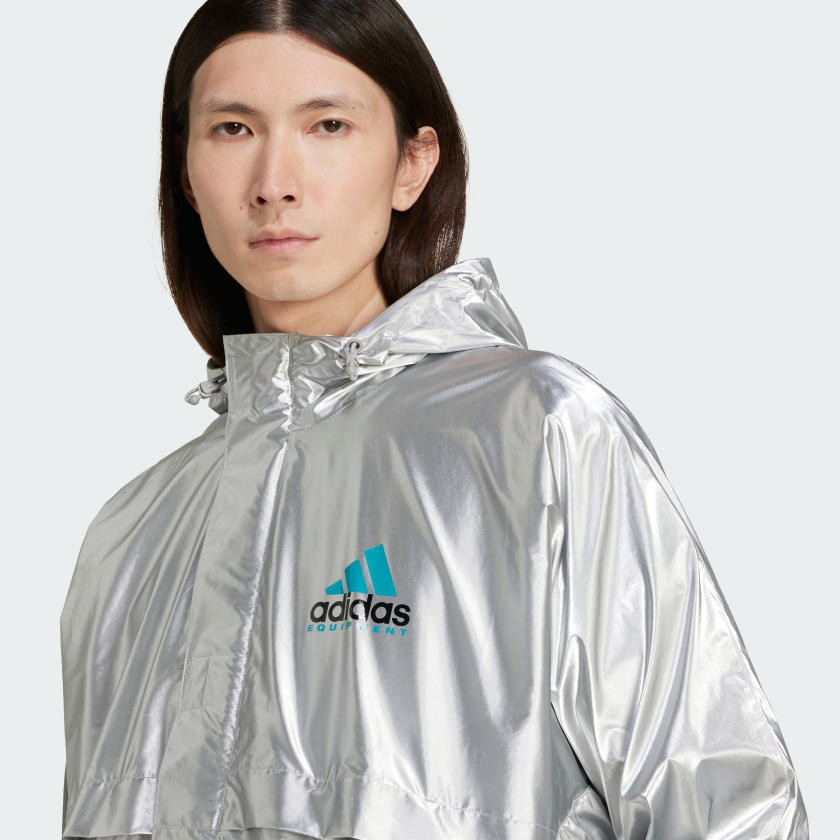 adidas men Equipment Metallic Windbreaker | eBay