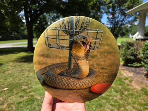 Disc Golf New custom Innova DX COBRA 180gm Mid range PDGA Approved - Picture 3 of 9