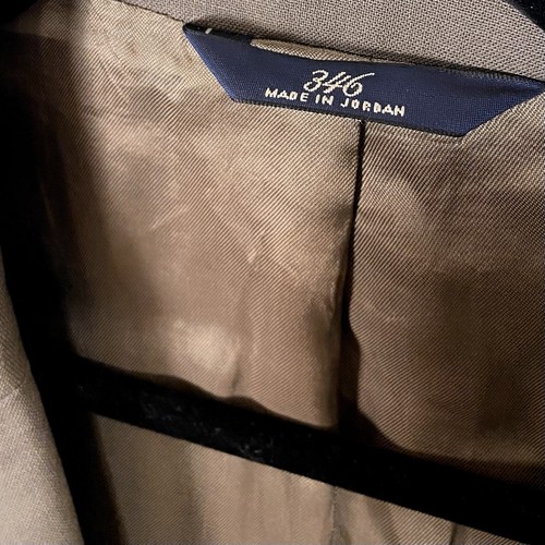 Chaqueta Blazer Abrigo Deportivo Brooks Brothers 346 Elastizado Para Hombres 43R Gris 2 Botones Usada en Excelente Condición - Imagen 4 de 8