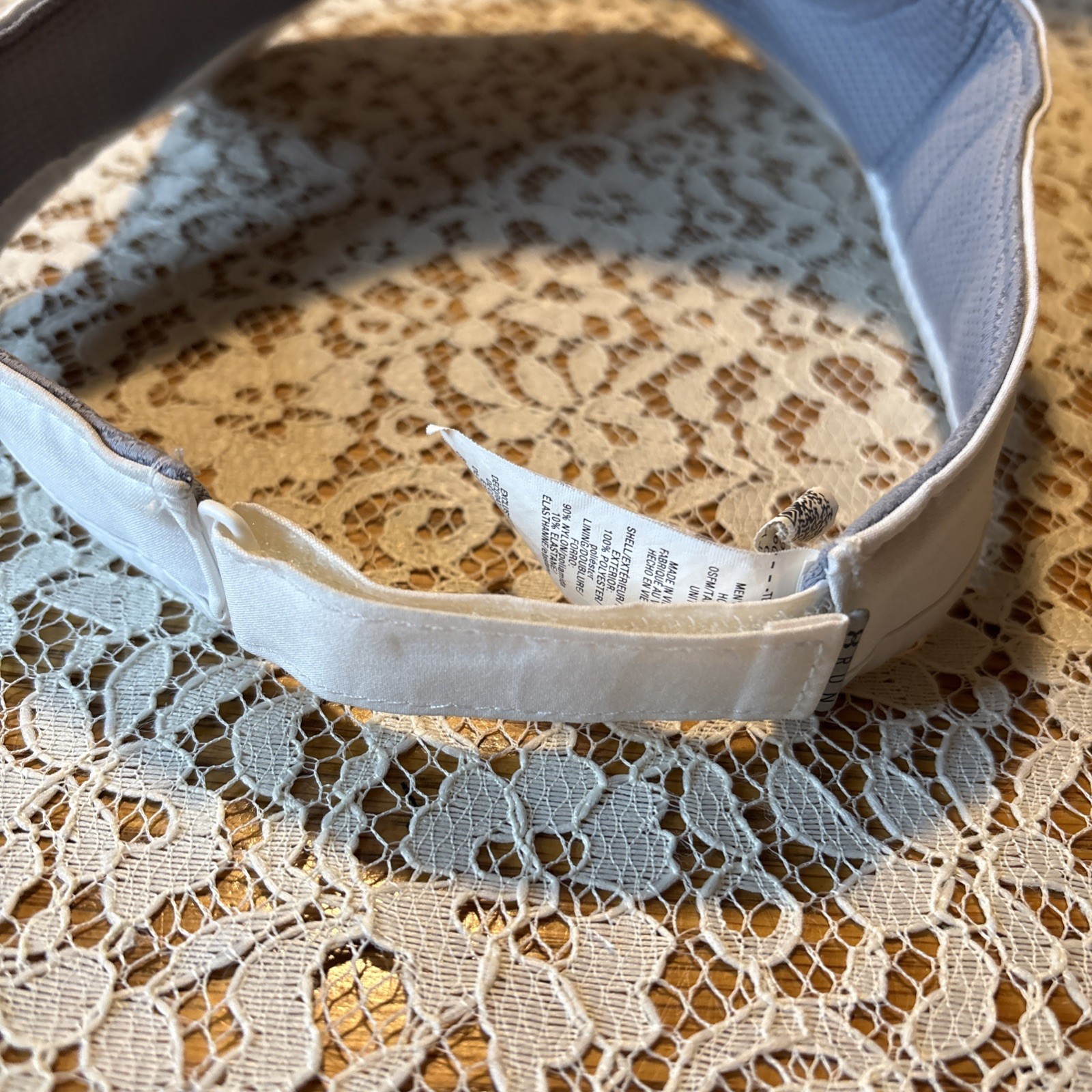 Under Armour Adjustable Polyester White Visor - image 5