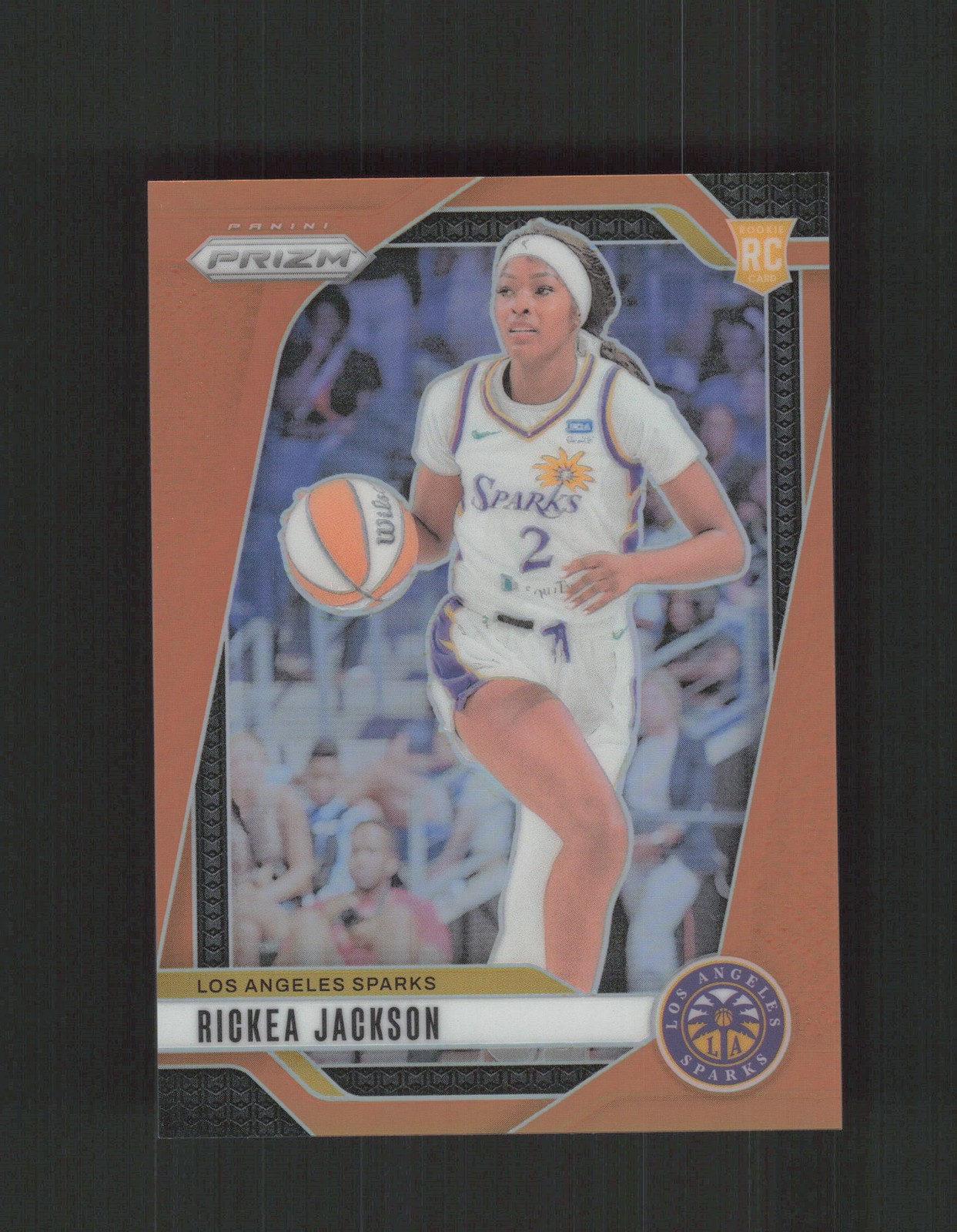 2024 Panini Prizm WNBA #60 Rickea Jackson Orange Prizms #/99