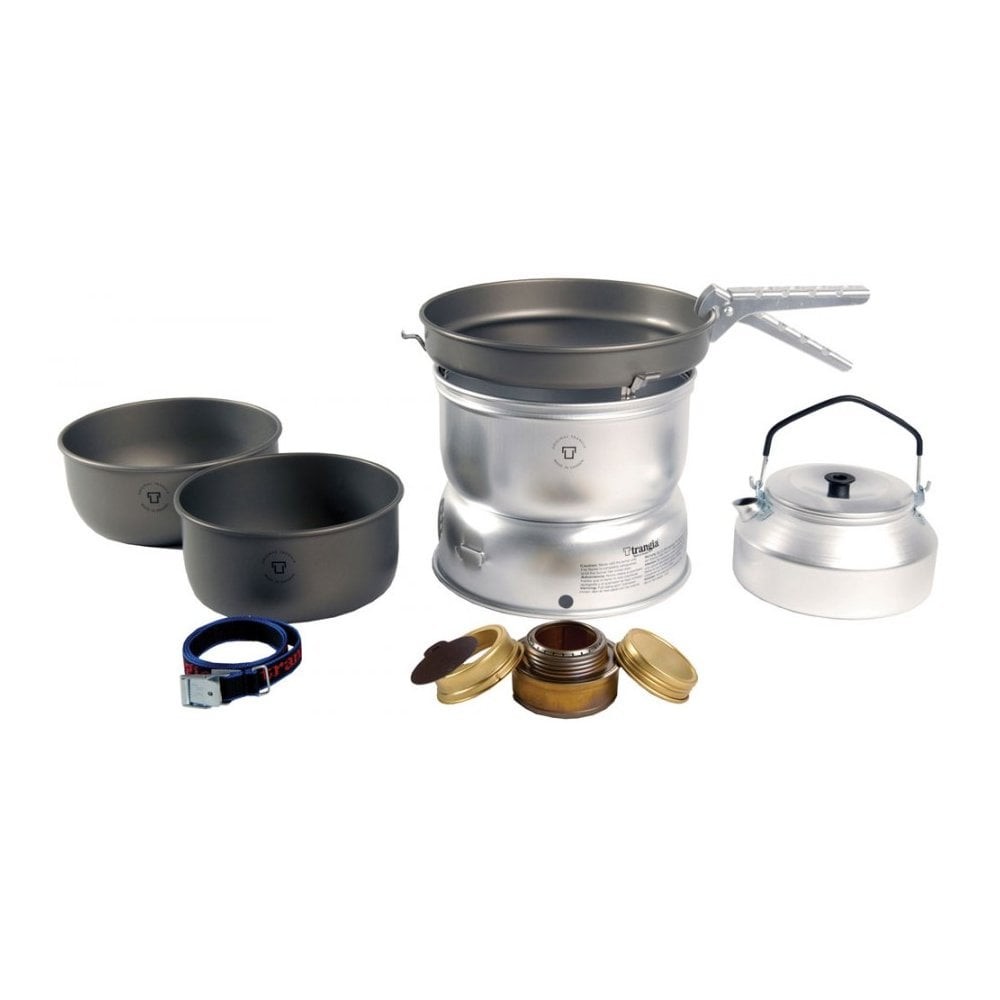 Trangia 25-8 Hard Anodised with Kettle - 160258 - Image 2