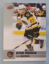 Ryan Winterton KRAKEN 2019-20 Upper Deck CHL Star Rookie XRC SP 