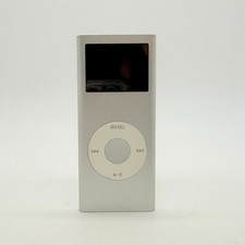 Apple iPod Nano 2nd Generation Silver 2GB MP3 A1199 MA426LL/A - NEEDS BATTERY