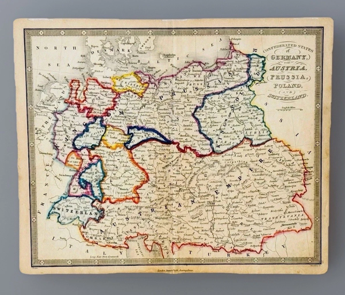 古董欧洲地图、地图册1800-1899 日期范围奥地利| eBay