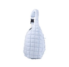 BRAND NEW Pickle O' Joe Quilted Sling Pickleball Bag; Dusty Grey Light Blue