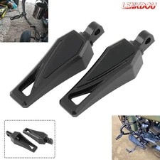 Black Foot Pegs Phantom Foot Pedals Male-Mount For Harley Touring Sportster Dyna