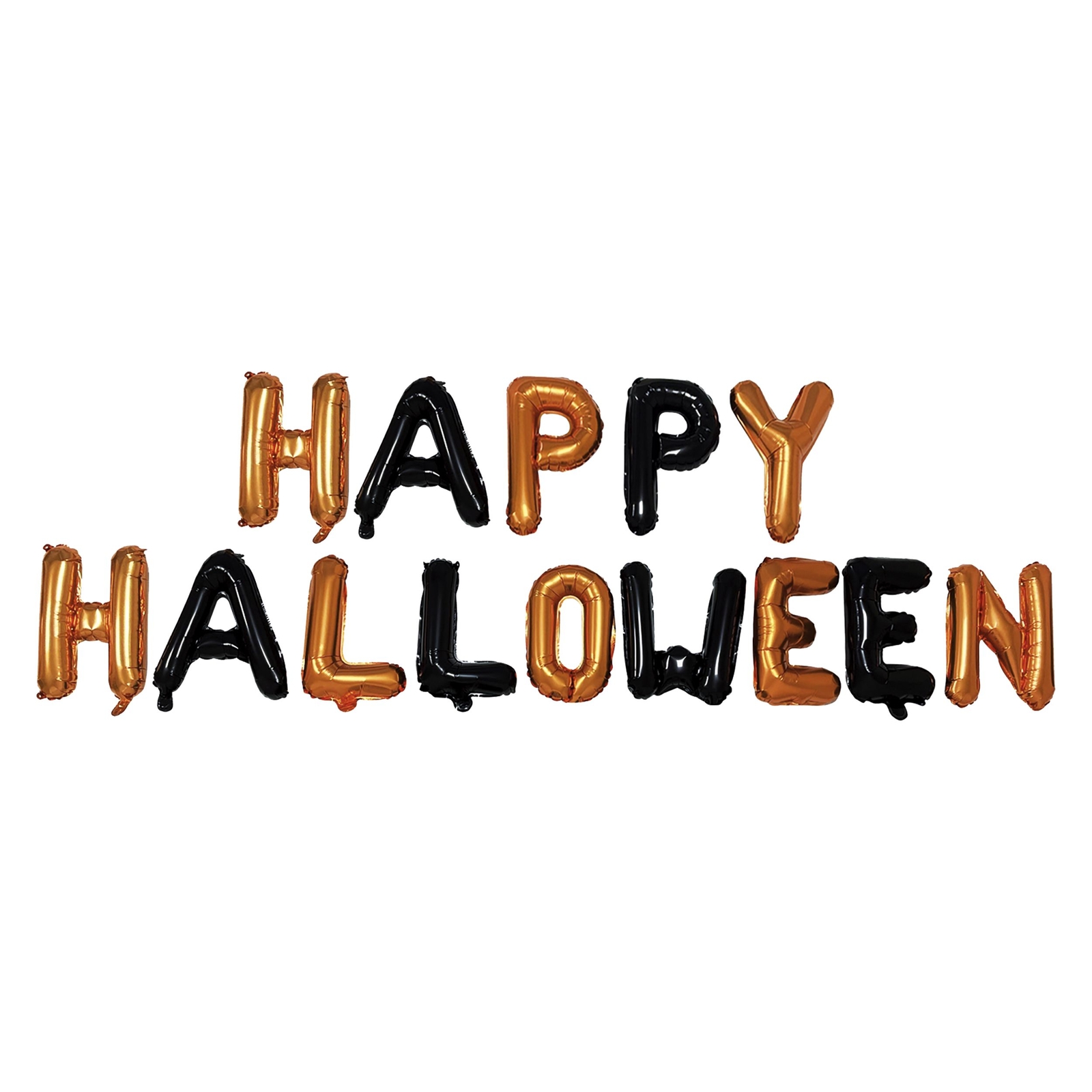 Happy Halloween Foil Balloons Banner Party Trick or Treat
