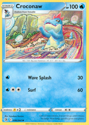 Pokemon TCG Fusion Strike Base Common and Uncommon Singles - Pick Your Cards -