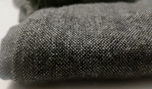 Men Comune solid gray wool polyester blend flat front  dress pants 34x34 NWOT - Picture 8 of 12