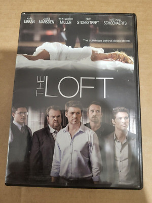 The Loft DVD Karl Urban James Marsden Thriller Crime Mystery 2013