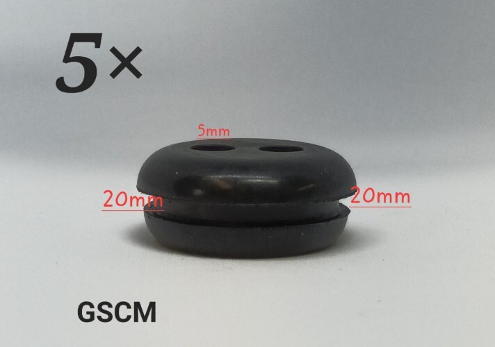 Fuel Tank Grommet Seal 2 hole 20mm Strimmer Hedge Trimmer chainsaw 5× eBay