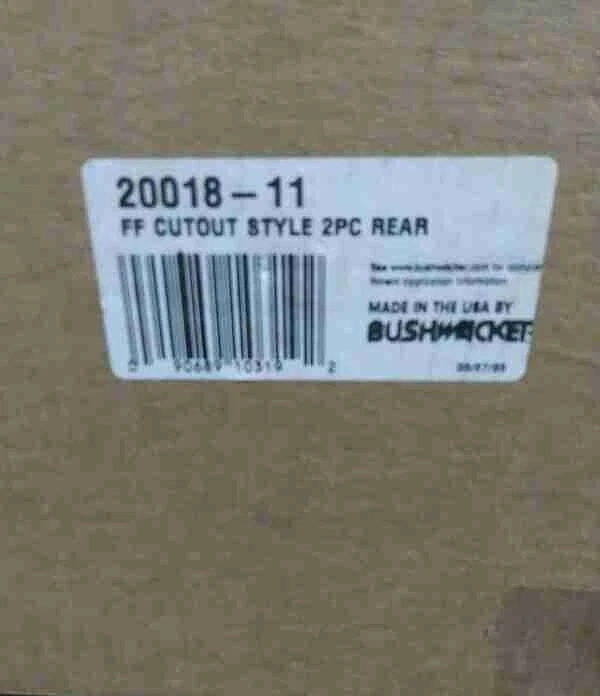 Bushwacker 20018-11 estilo recorte brotes traseros lisos para Ford Bronco F-150 87-91 Foto 4 de 4