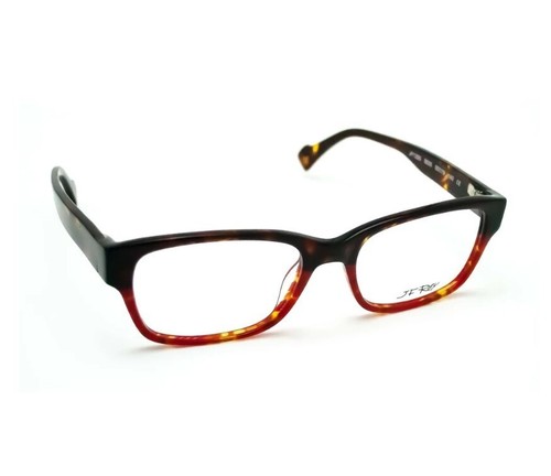 Lunettes de vue marron rouge JF REY JF1295 Monture optique pour Homme 55mm - Photo 4 sur 5