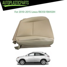For Lexus Rx350 Rx450h 10-15 Driver Bottom Perforated Leather Seat Cover Tan