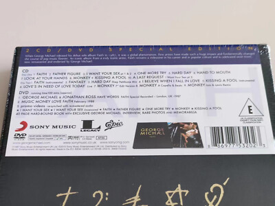 Faith [2CD/DVD] [Box] by George Michael (CD, Jan-2011, 3 Discs