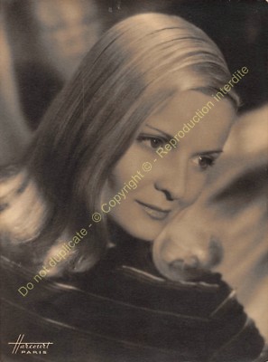 Original Photo MADELEINE SOLOGNE Photo HARCOURT PARIS 18Cm X 24Cm