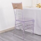 10 Nude Spandex CHAIR SASHES with Silver Round Buckles Wedding Decorations SALE