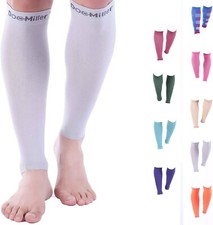Doc Miller Calf Compression Sleeve Men and Women - 20-30mmHg Shin Splint Comp...
