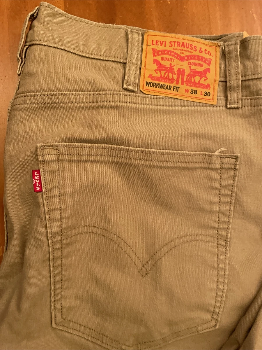 Levi's canvas store pants