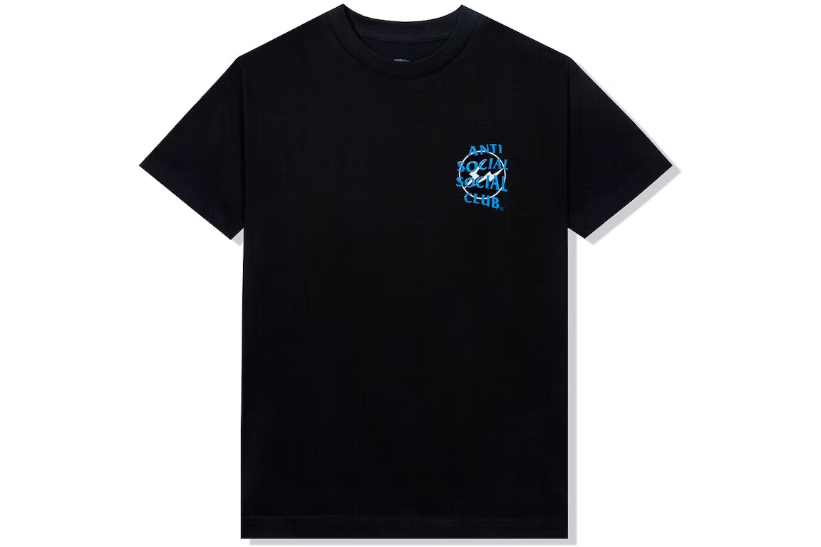 New Anti Social Social Club x Fragment Precious Petals Black Blue