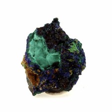Chessylite ( Azurite ). 62.64 ct. Chessy-les-Mines, Rhône, France. Rare.