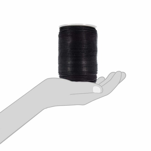 Craft County Waxed Cotton Cord - 1mm / 2mm Macramé Thread 109 Yards / 100 Meter - Picture 2 of 38
