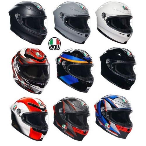 AGV K6 S Full Face Street Motorcycle Riding Helmet - Pick Size & Color