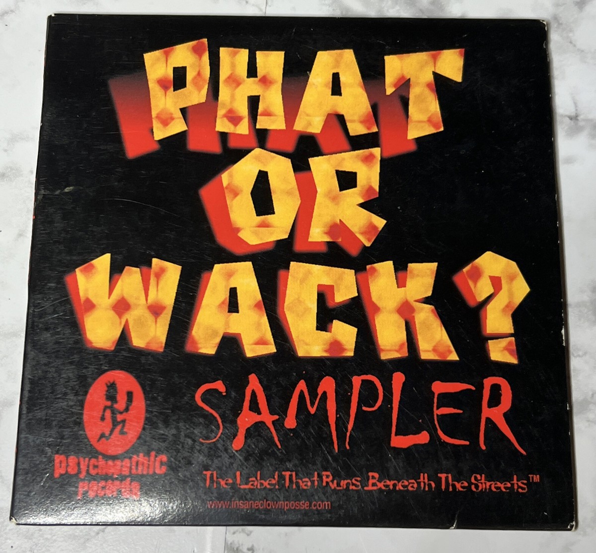 Insane Clown Posse - Phat or Wack Sampler CD 1st Press Twiztid