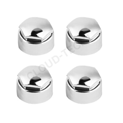4x For SEAT LEON MK3 13-21 CHROME Wheel LOCKING BOLT