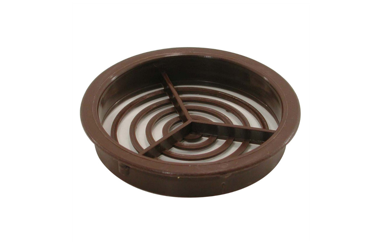Brown Soffit Vent (Round)