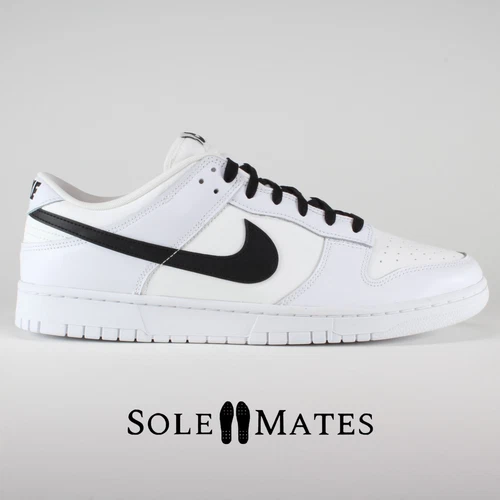 Nike Dunk Low Retro 'Reverse Panda' White Black DJ6188-101 Men's Size 14 Shoes