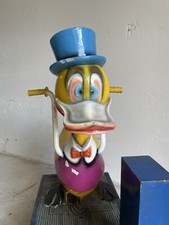 PAPERINO A GETTONI VINTAGE SALA GIOCHI GIOCO PAPERO DUCK GIOSTRA ‘70 ‘60 DUCK