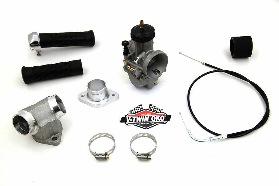 38mm OKO Flatslide Carburetor Kit for Harley Davidson by V