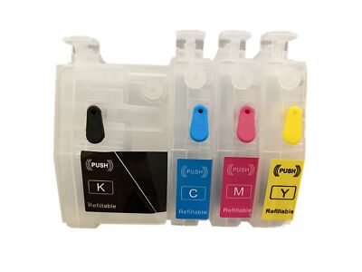 Refillable Cartridges for Brother LC3017 3017XXL LC3019 - Multiple Models