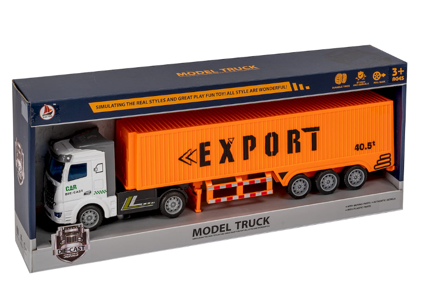 Truck/Lorry Transporter  Export Moving Parts Model Diecast Toy 1:48 Scale