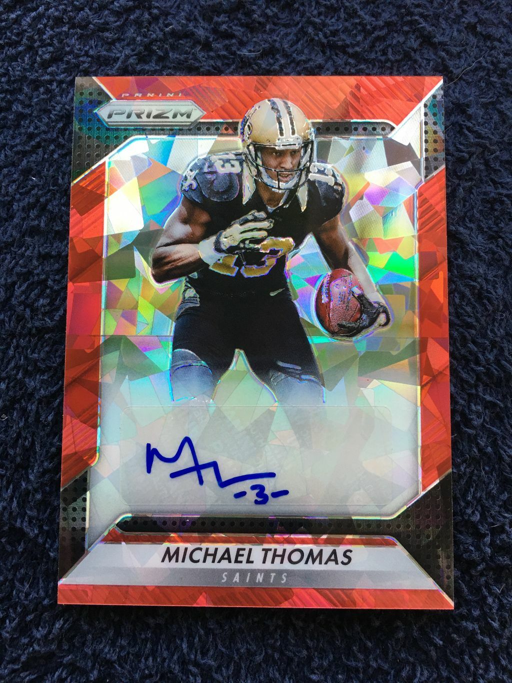 Michael Thomas #RA-MTH - 2016 Panini Prizm - Rookie Red Crystals Prizm /75