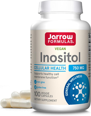 Inositol 750 Mg, Dietary Supplement, Liver Support for Cellular Health and Ge...