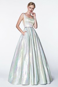 holographic homecoming dress
