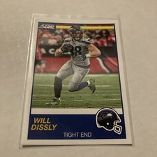 2019 Score Football #318 Will Dissly Seahawks