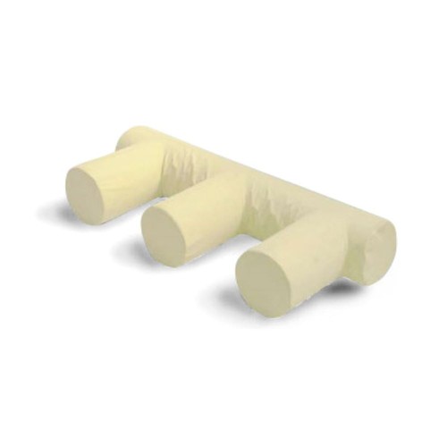 E-Roll Leg Positioner - Medium Leg Positioning Aid - Wipe Clean - Blue/Cream - Picture 5 of 7