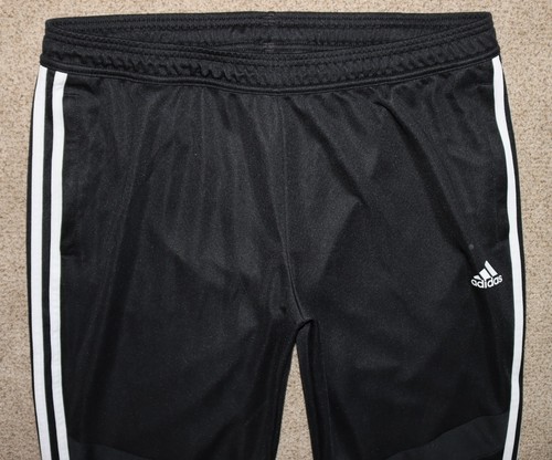 Adidas Nero ClimaCool Pantaloni da Corsa Jogging Pista Uomo XL - Foto 2 di 5