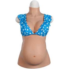 Artificial Silicone Fake Pregnant Soft Belly Realistic Silicone Pregnancy Belly