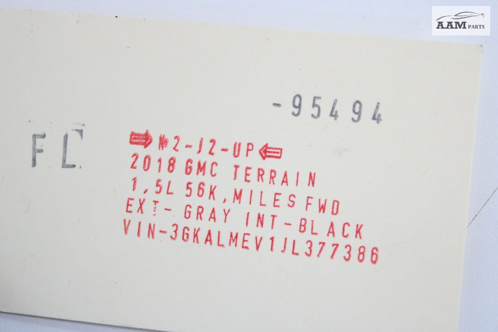 2018-2022 GMC TERRAIN FRONT LEFT DRIVER SIDE DASH DASHBOARD SPEAKER OEM